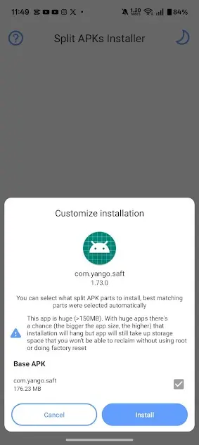 Screenshot of Yango Play